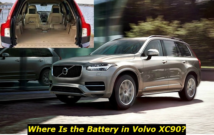 where is battery volvo xc90